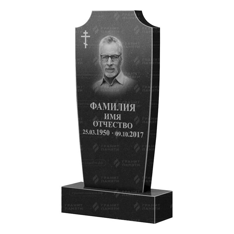 Памятники из гранита вертикальные в Сургуте | Гранитный памятник ФГ-010