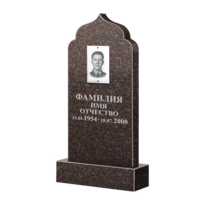 Памятники из цветного гранита в Сургуте | Памятник из гранита Елизовский ФГЦ-037