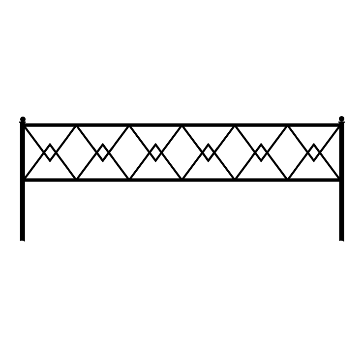 Кованые изделия в Сургуте | Кованая оградка ОГ.002