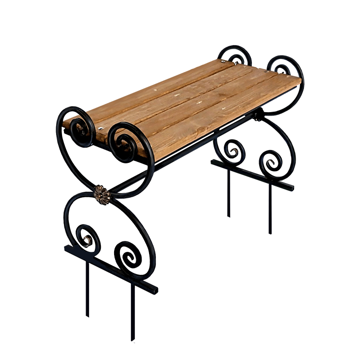 Кованые изделия в Сургуте | Кованая скамейка СТ.001