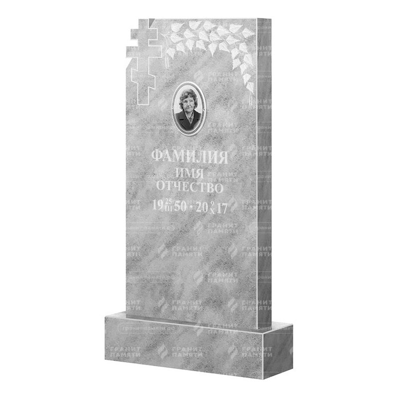 Памятники из мрамора в Сургуте | Мраморный памятник ФМ-202