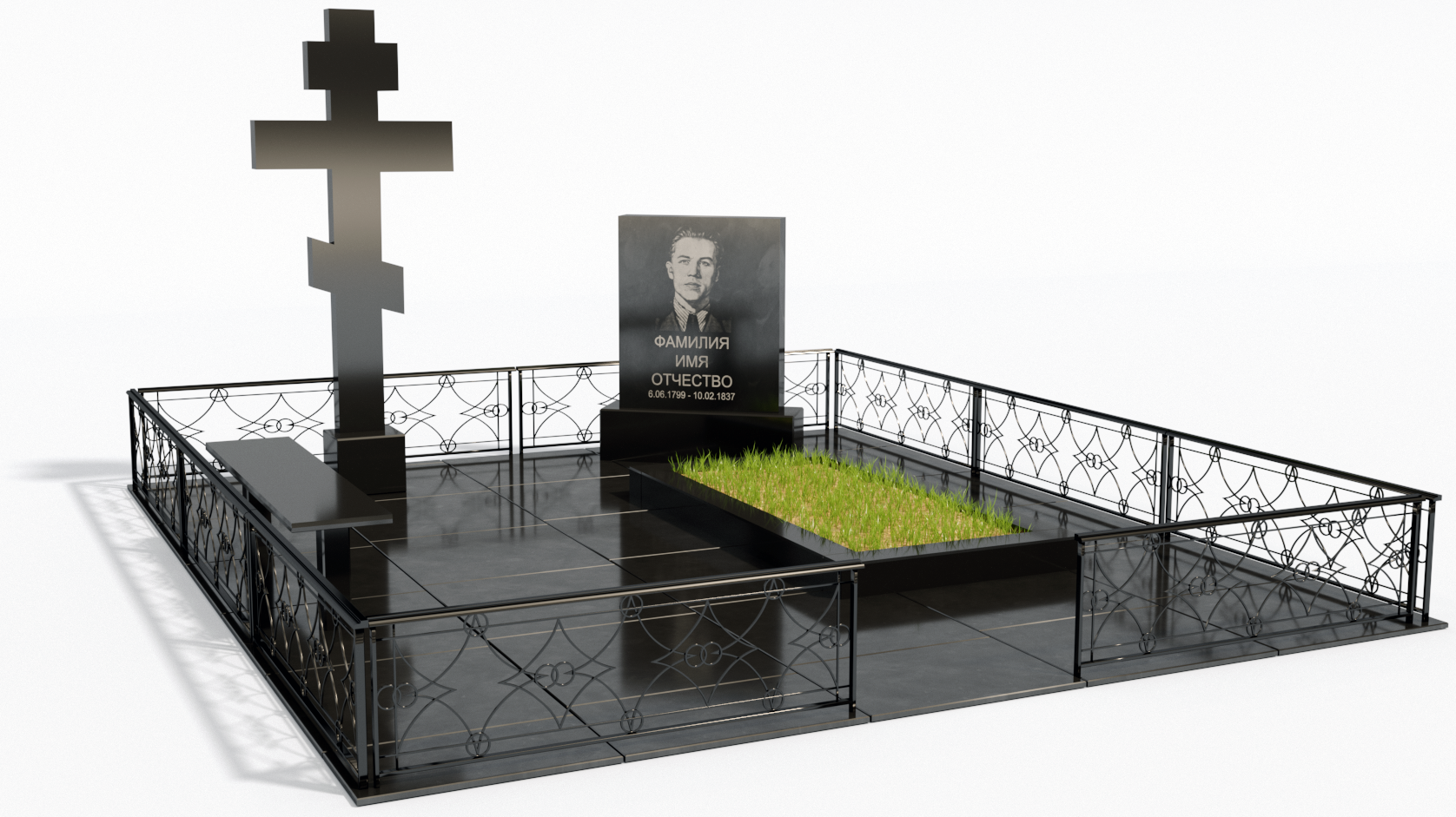 Одинарные мемориальные комплексы в Сургуте | Мемориальный комплекс №1