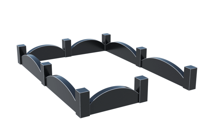 Цоколи на могилу в Сургуте | Цоколь на могилу №0001