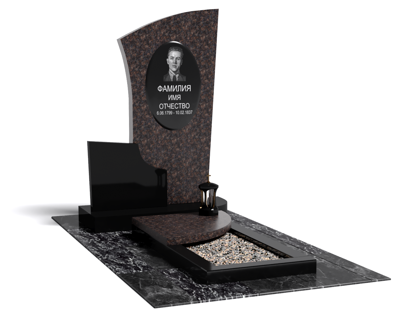 Одинарные мемориальные комплексы в Сургуте | Мемориальный комплекс №13