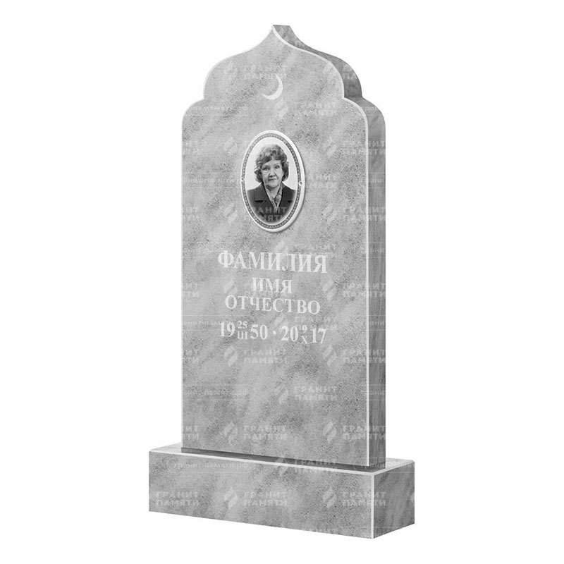 Бюджетные памятники в Сургуте | Мраморный памятник ФМ-037