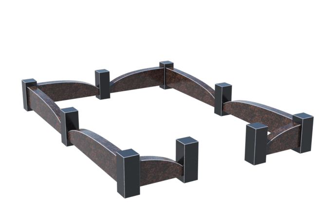 Цоколи на могилу в Сургуте | Цоколь на могилу №0042