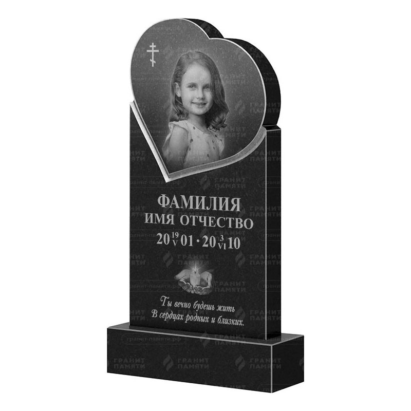 Гранитные памятники в Сургуте | Гранитный памятник ФГ-079