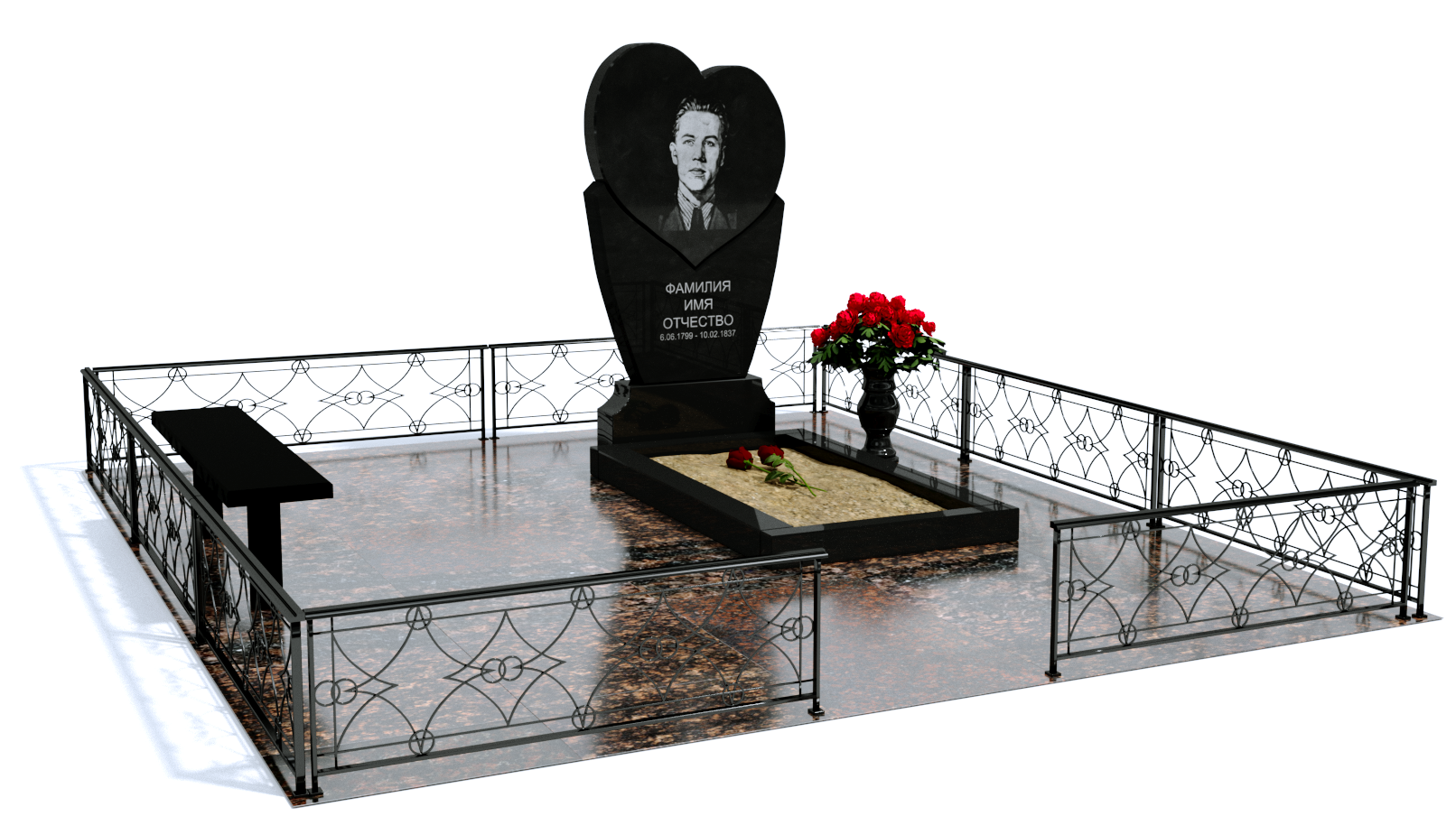 Одинарные мемориальные комплексы в Сургуте | Мемориальный комплекс №2