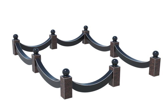 Цоколи на могилу в Сургуте | Цоколь на могилу №0026