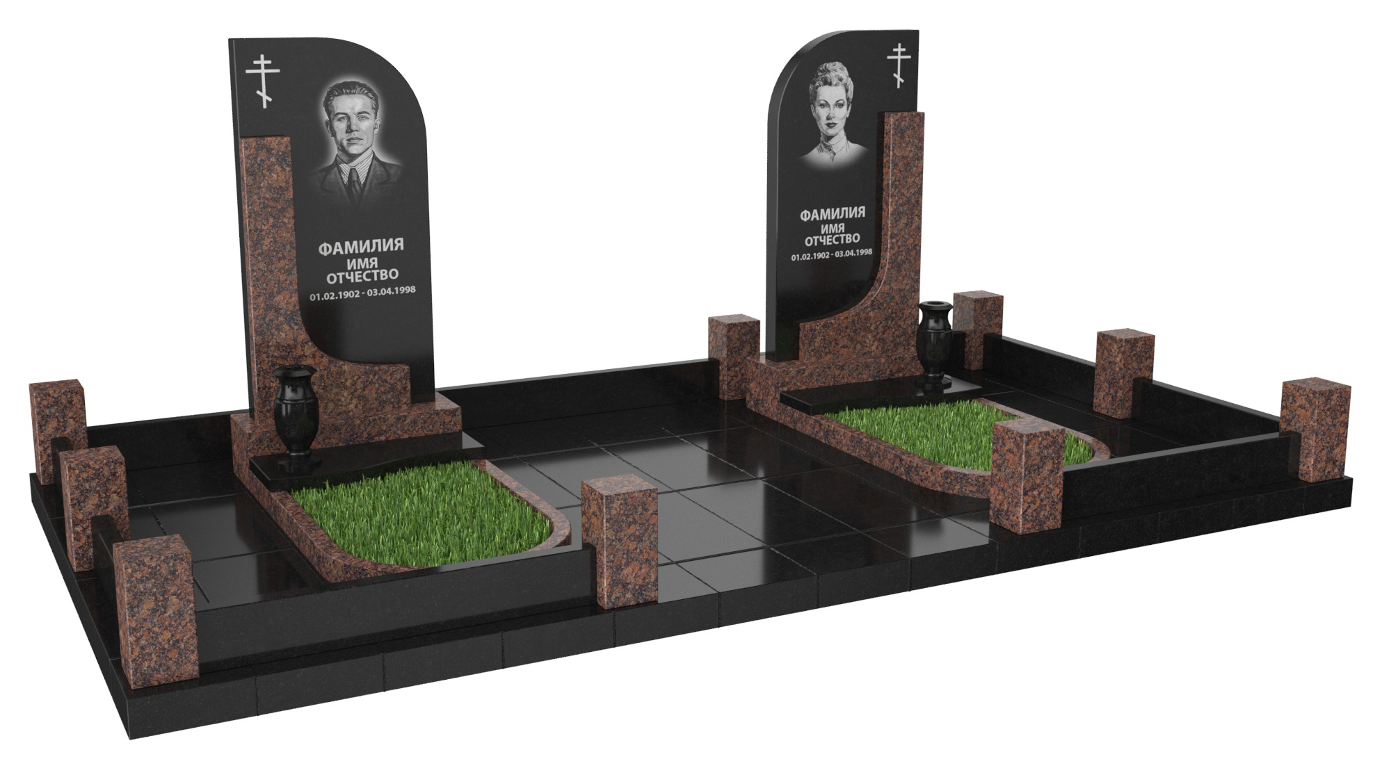 Двойные мемориальные комплексы в Сургуте | Мемориальный комплекс №22