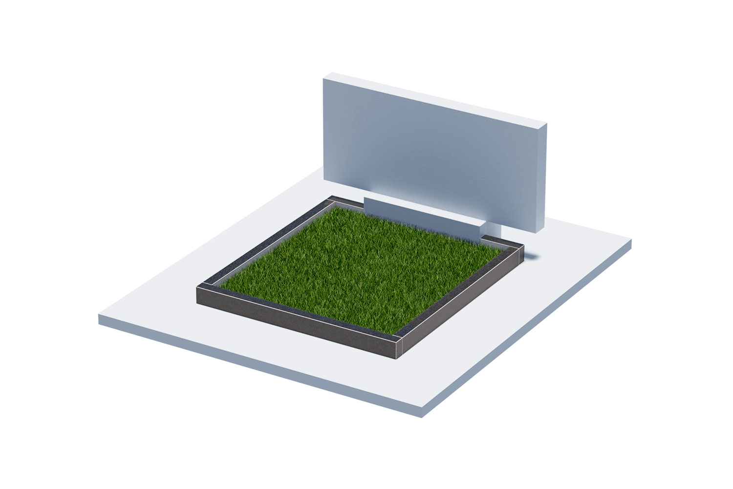 Цветники и надгробные плиты в Сургуте | Цветник Общий