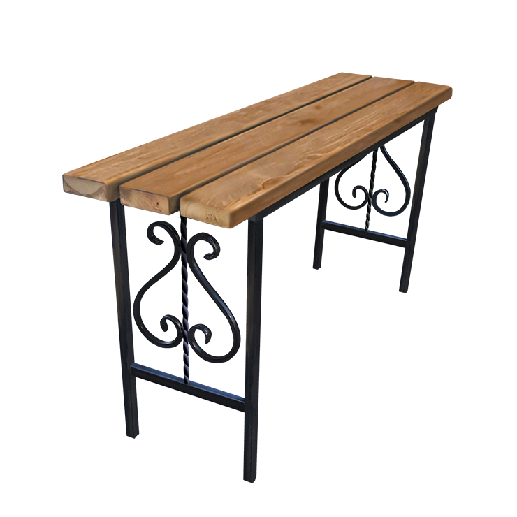 Кованые изделия в Сургуте | Кованая скамейка СТ.003