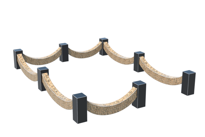 Цоколи на могилу в Сургуте | Цоколь на могилу №0028