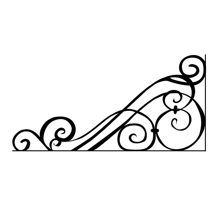 Кованые изделия в Сургуте | Кованый уголок УГ.006