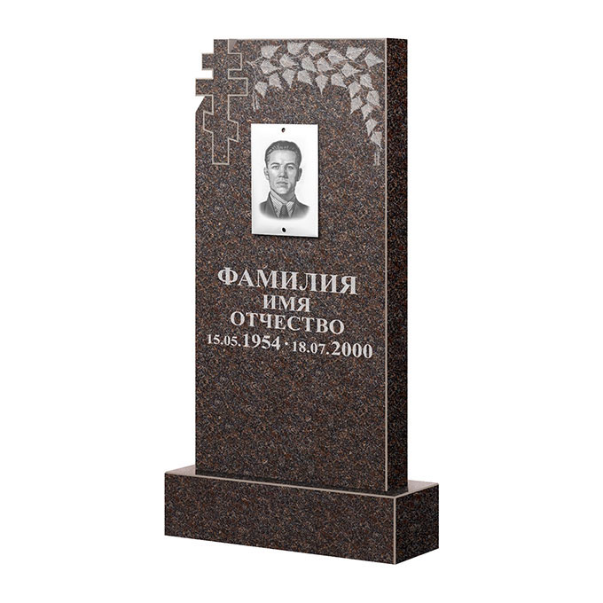 Гранитные памятники в Сургуте | Памятник из гранита Елизовский ФГЦ-202