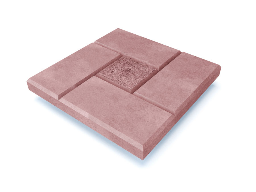 Плитка для облицовки памятников в Сургуте | Тротуарная плитка красная