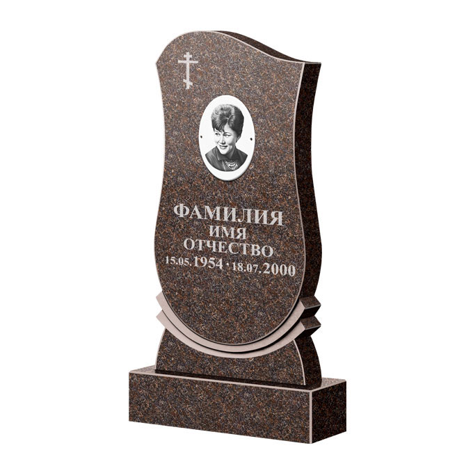 Гранитные памятники в Сургуте | Памятник из гранита Елизовский ФГЦ-056
