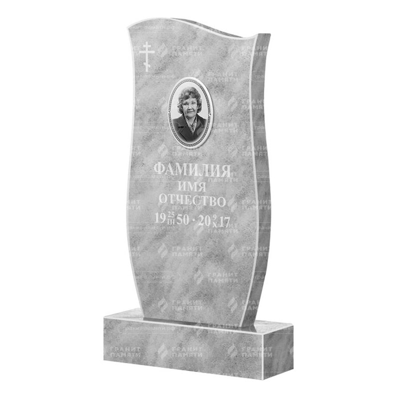 Бюджетные памятники в Сургуте | Мраморный памятник ФМ-033