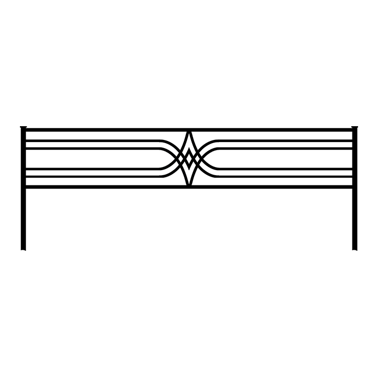 Металлические оградки, столы, скамейки в Сургуте | Оградка №9