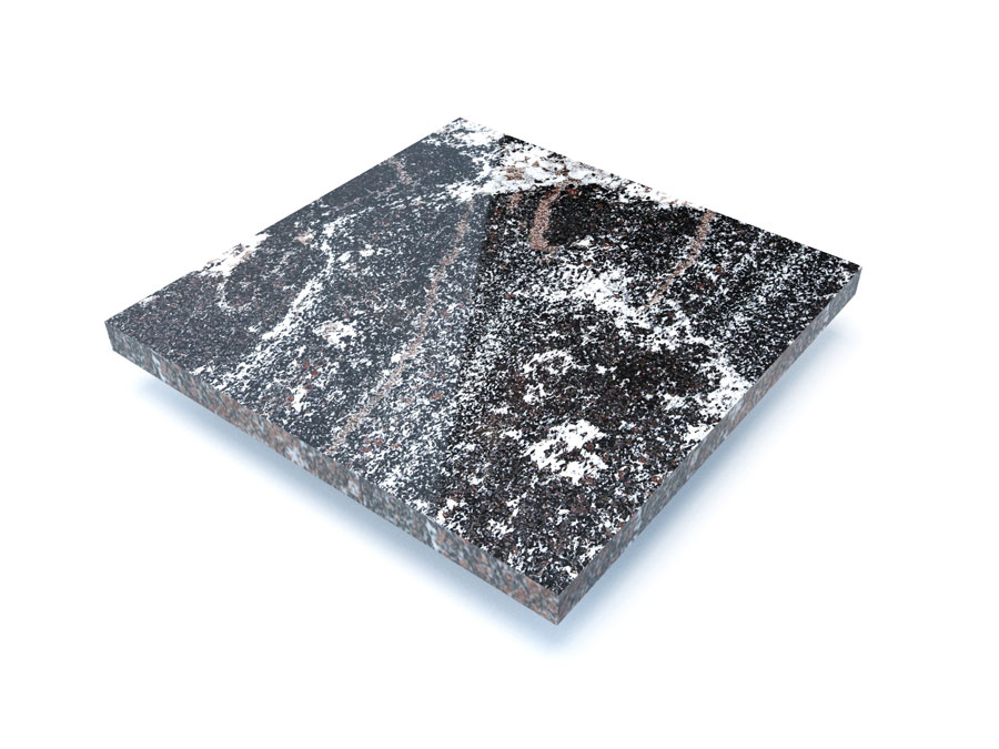 Плитка для облицовки памятников в Сургуте | Гранитная плитка «Амфиболит»