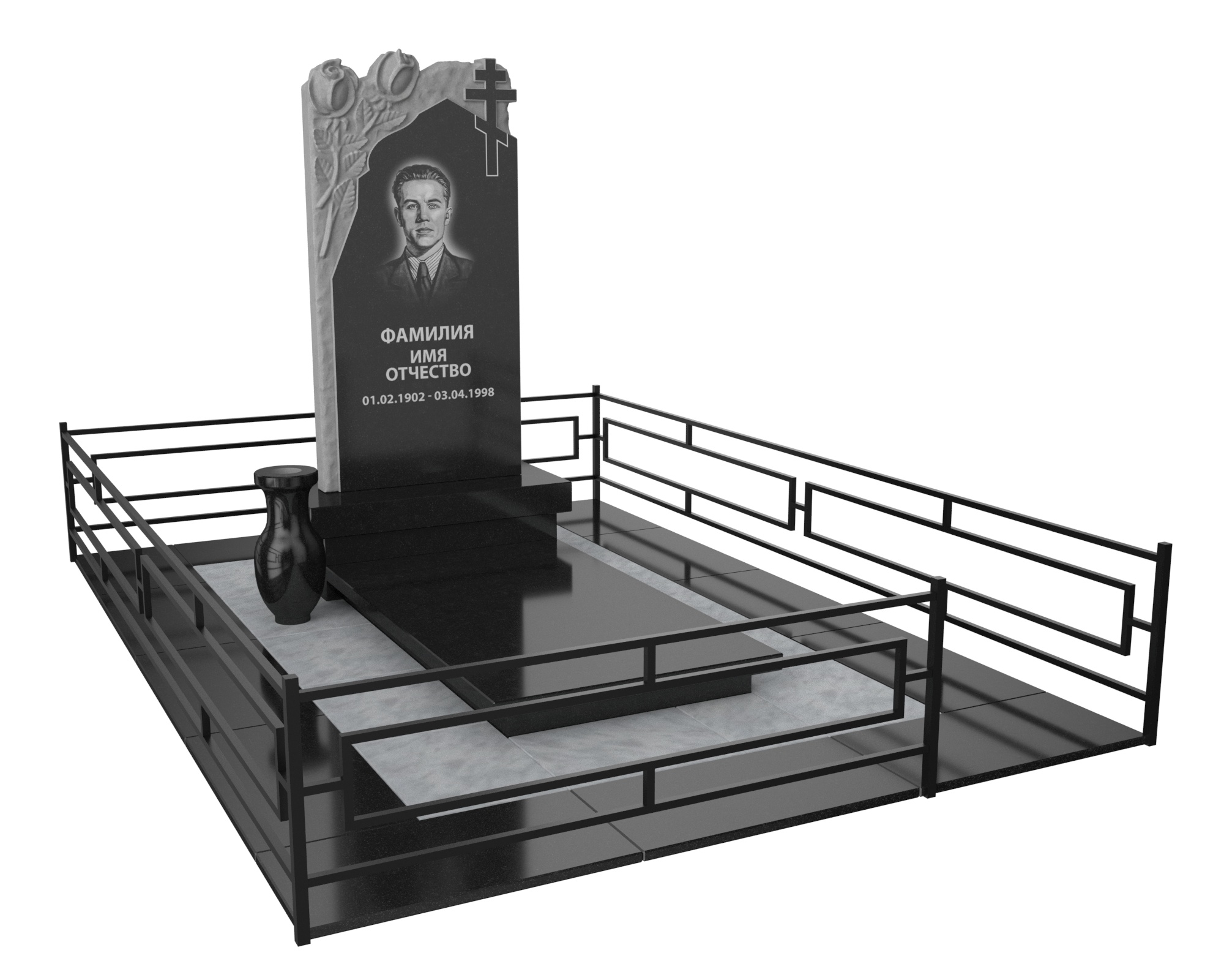 Одинарные мемориальные комплексы в Сургуте | Мемориальный комплекс №28