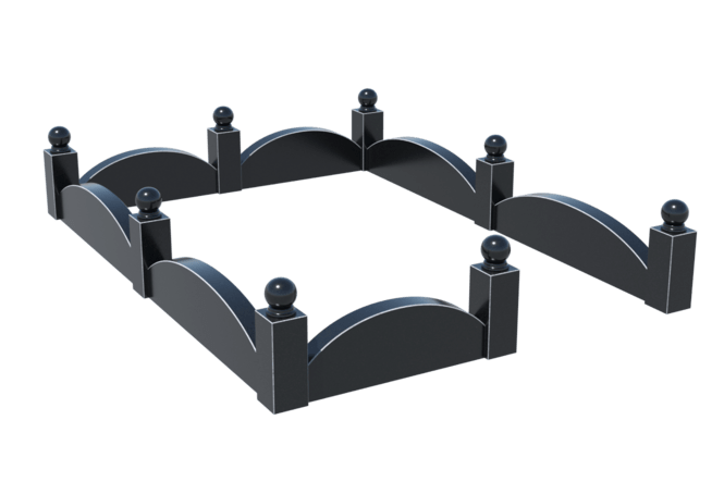 Цоколи на могилу в Сургуте | Цоколь на могилу №0002