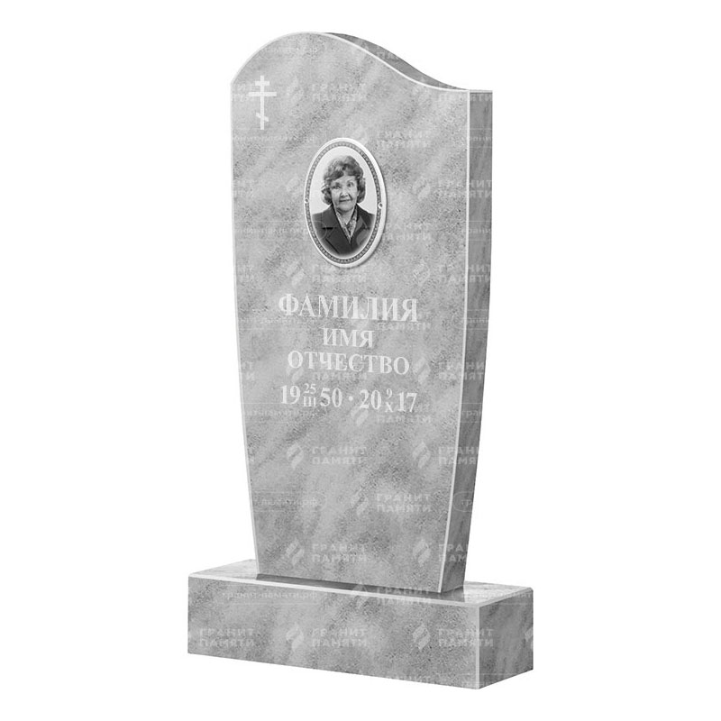 Бюджетные памятники в Сургуте | Мраморный памятник ФМ-031