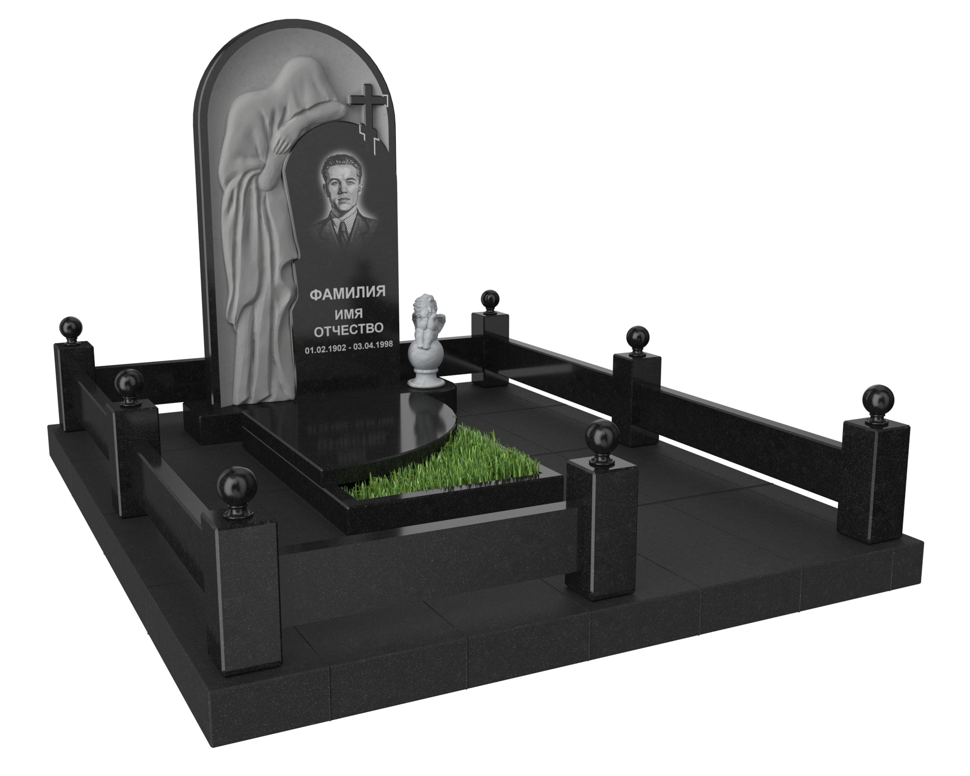 Одинарные мемориальные комплексы в Сургуте | Мемориальный комплекс №27