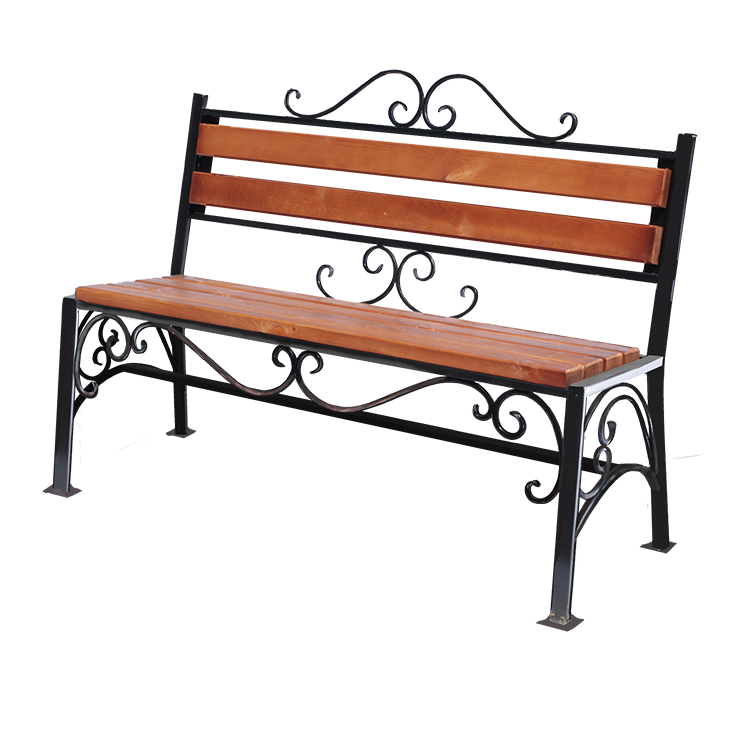 Кованые изделия в Сургуте | Кованая скамейка СТ.006