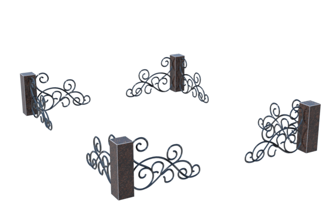 Цоколи на могилу в Сургуте | Цоколь на могилу №0048