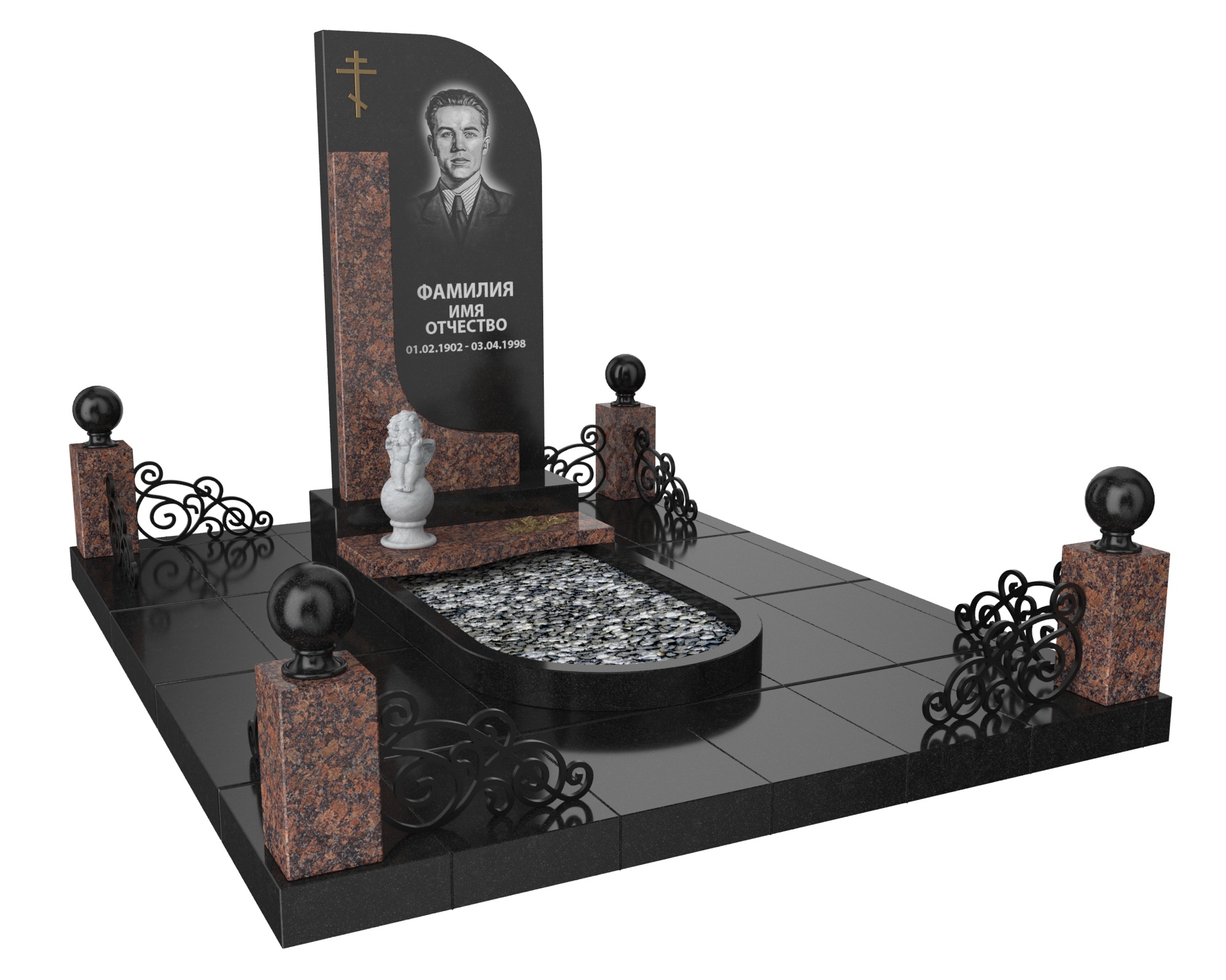 Одинарные мемориальные комплексы в Сургуте | Мемориальный комплекс №24