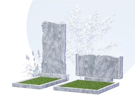 Памятники из мрамора в Сургуте